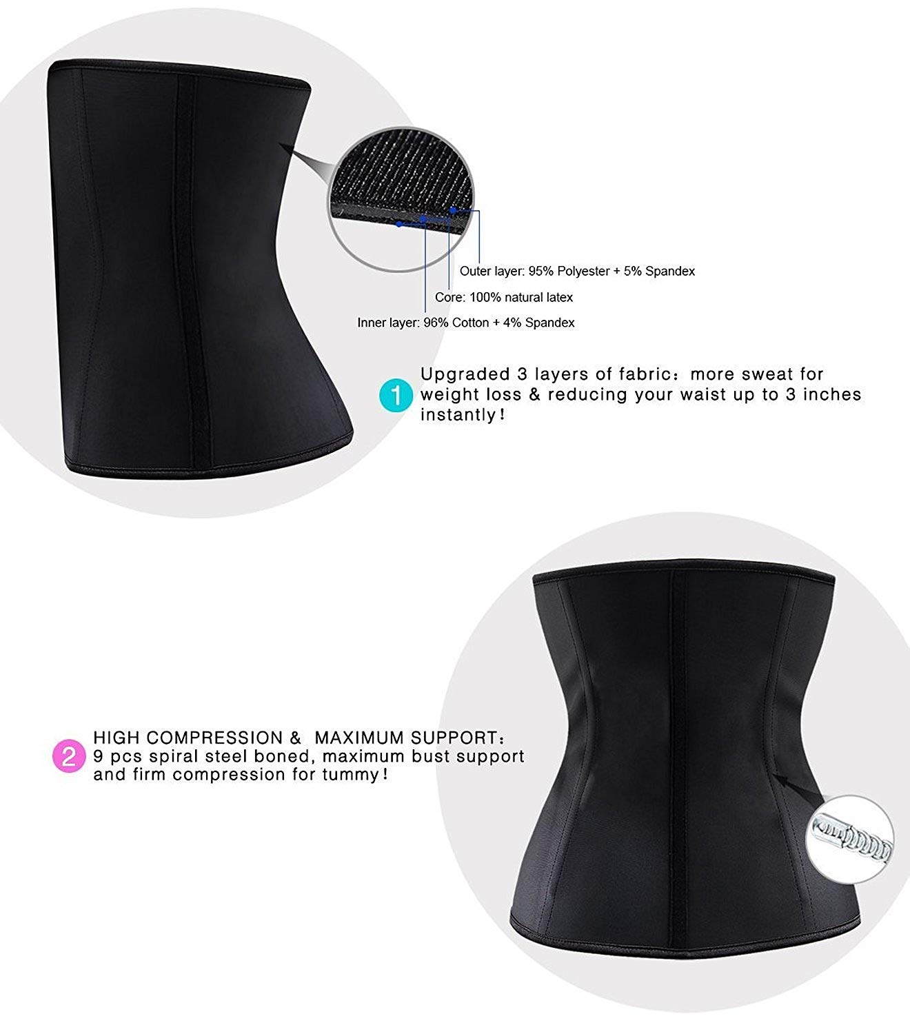 yianna latex waist trainer reviews