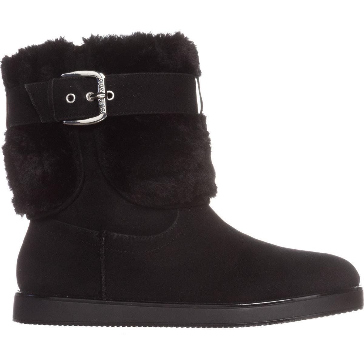 G by Guess Womens Amburr Closed Toe Ankle Cold Weather Boots, Black ...