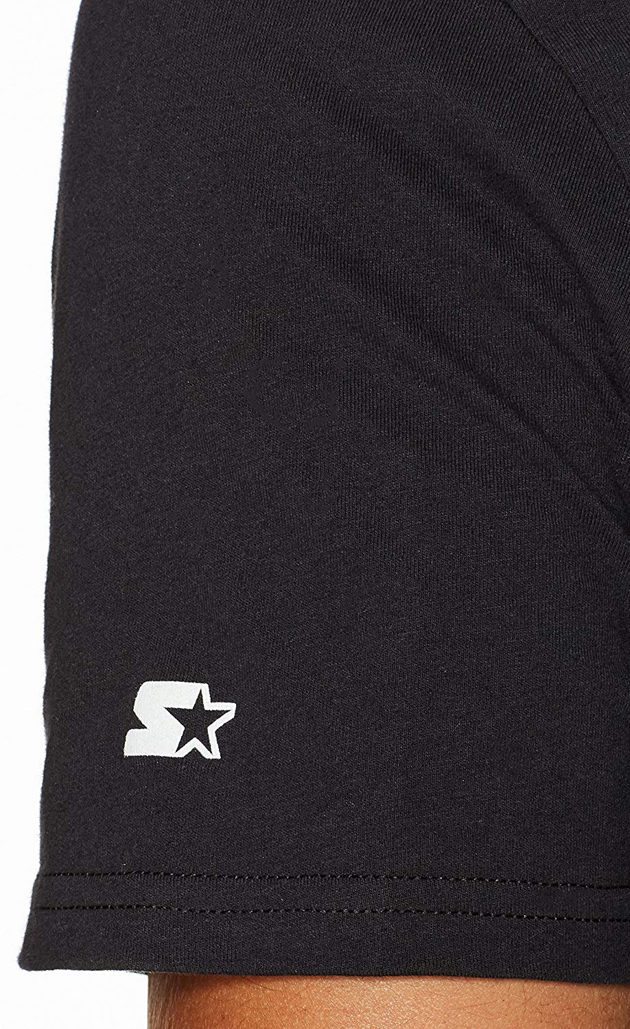 Starter Men's Short Sleeve Logo T-Shirt, Exclusive,, Black, Size Large ...
