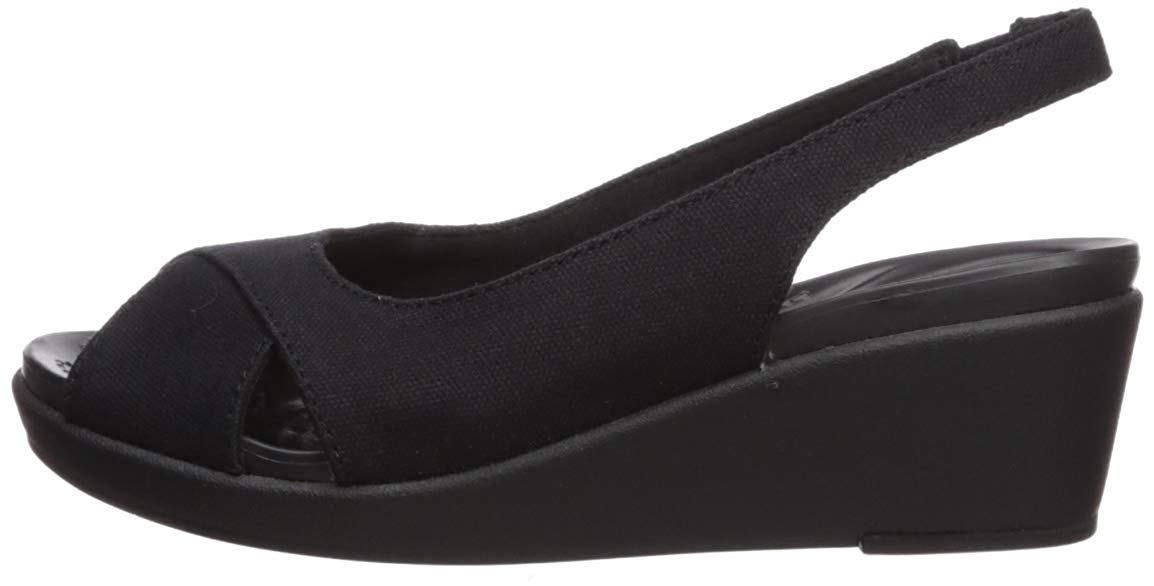 crocs leigh wedge uk