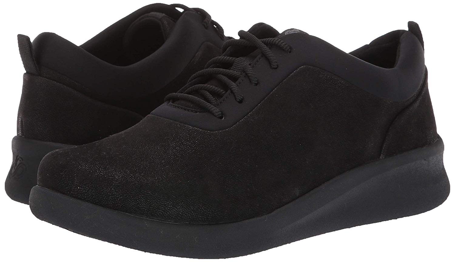 clarks layton pace platform sneakers