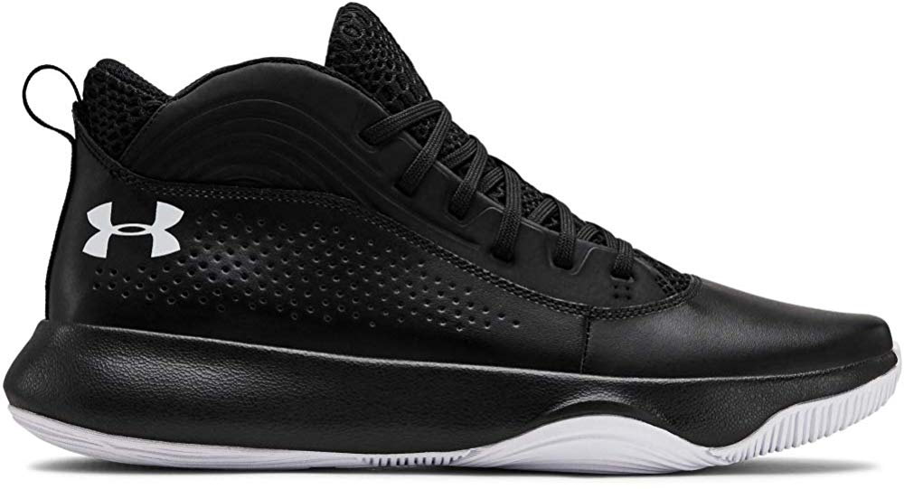 Under Armour Men's Lockdown 4 Basketball Shoe, Black (005)/Black, Size ...