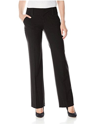 My Michelle Junior's Perfect Pant with Wide Waistband, Black,, Black ...