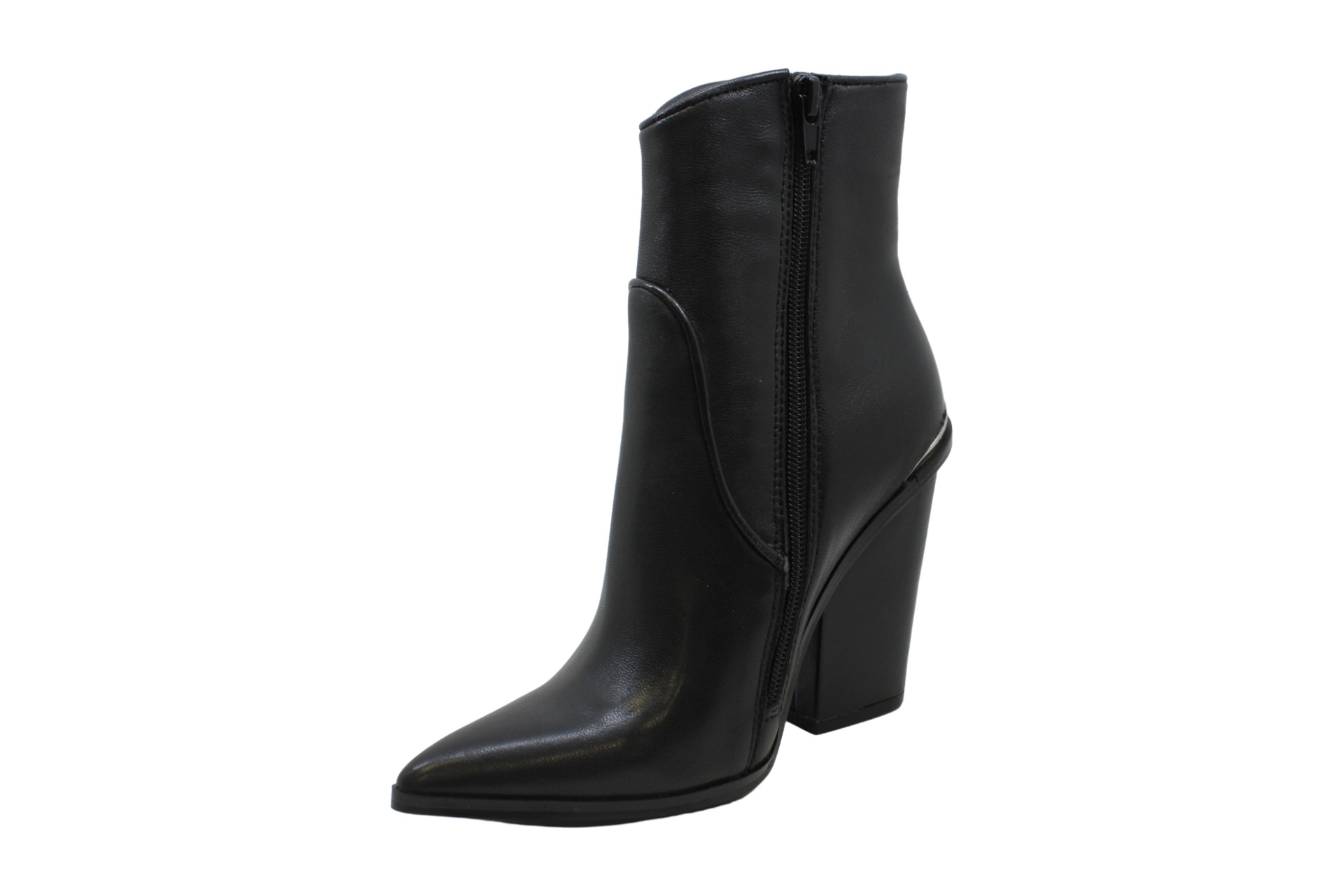 steve madden flat black booties