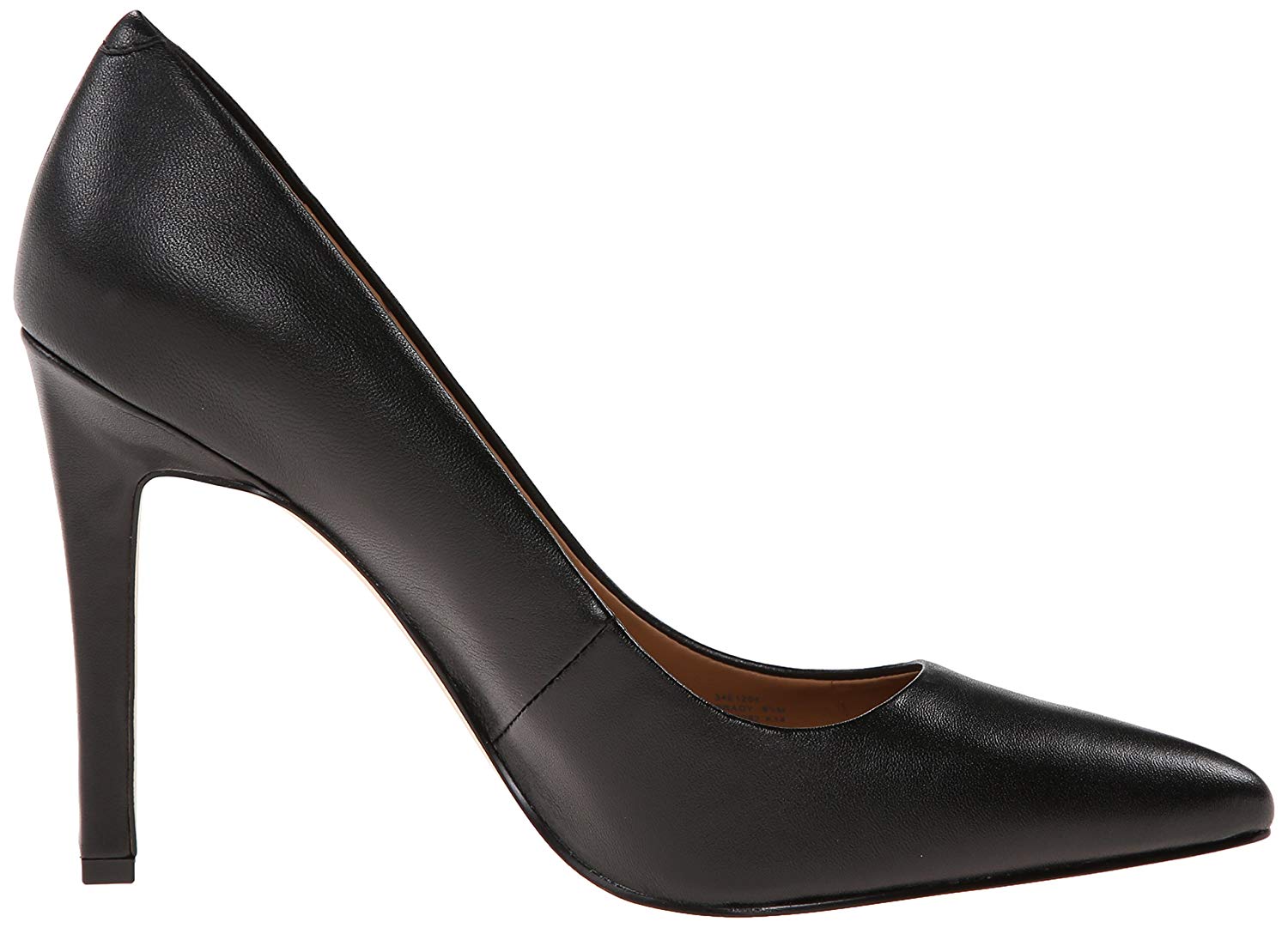 Calvin Klein Womens Brady Leather Pointed Toe Classic Pumps, Black ...