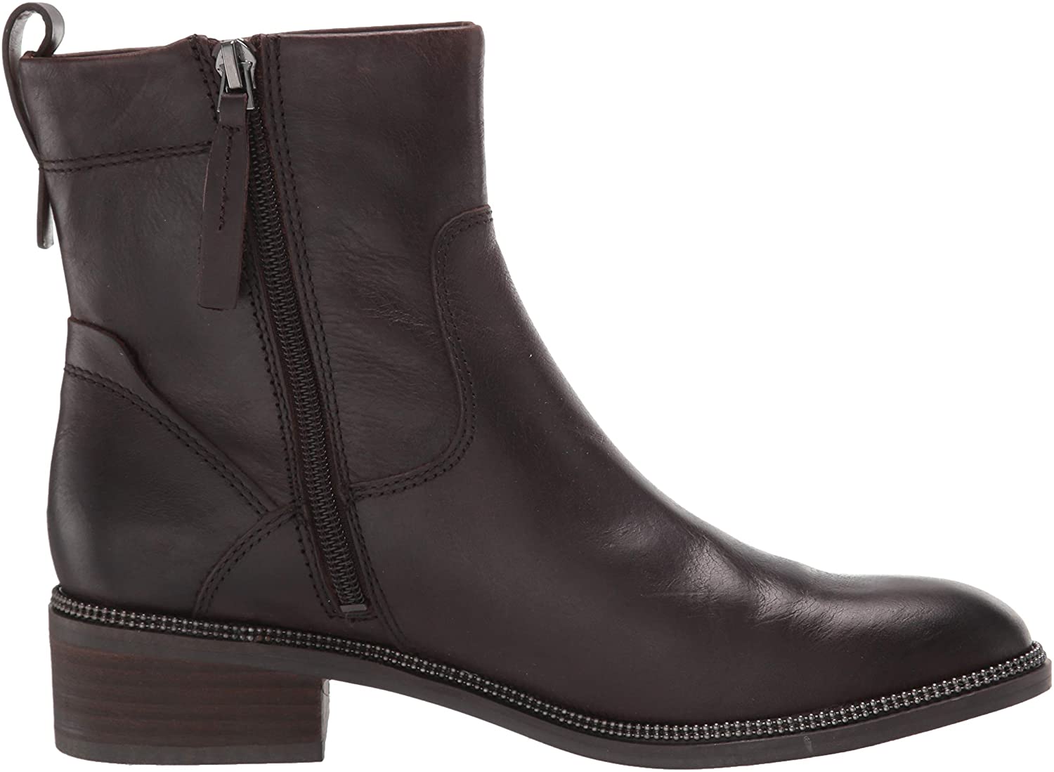 franco sarto brindle leather booties