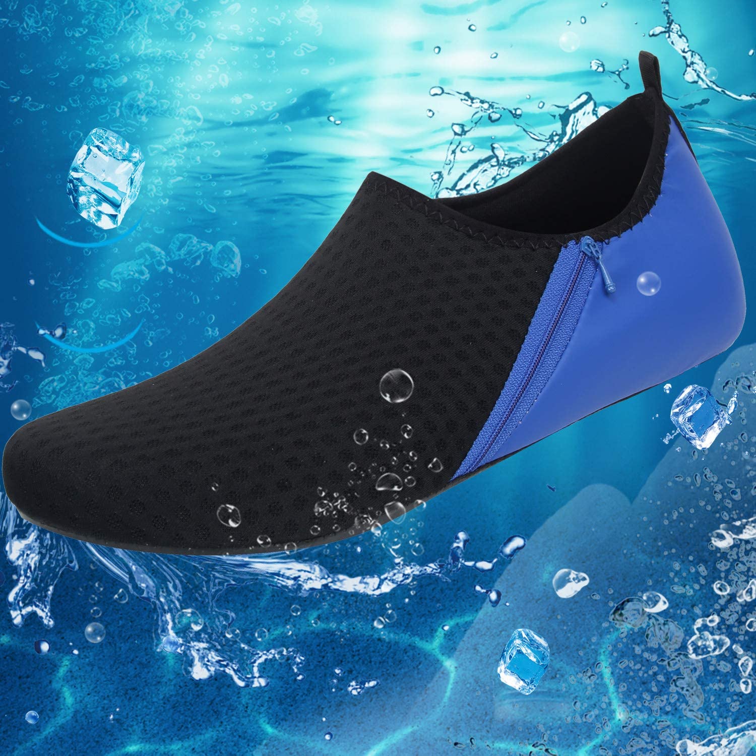 Centipede Demon Womens Mens Quick Dry Water Shoes, D