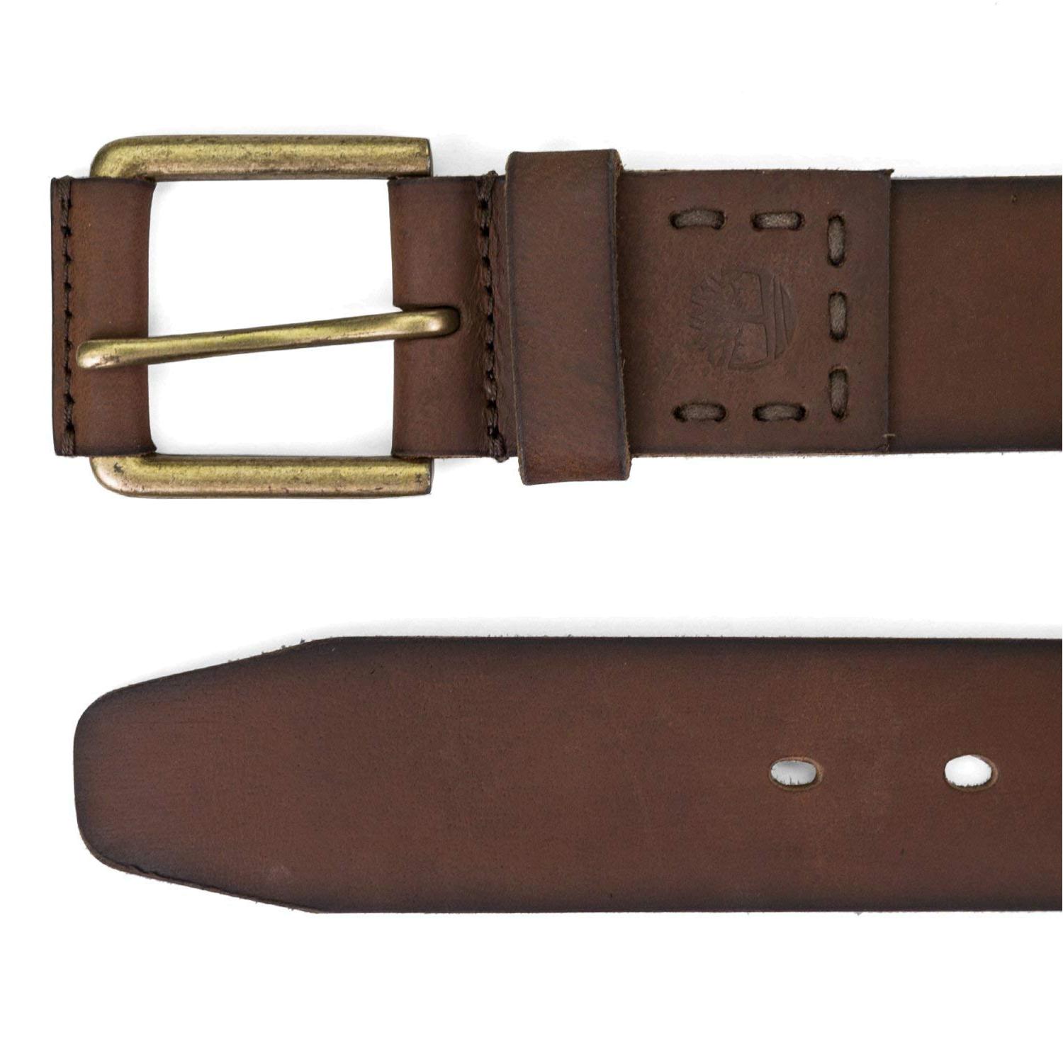 timberland men's leather belt