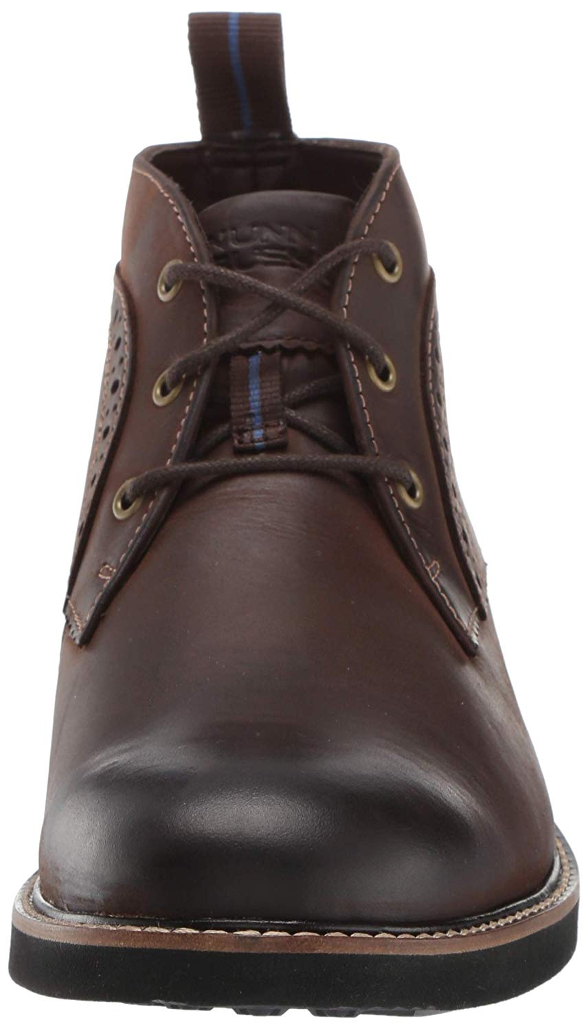 Nunn Bush Men's Shoes Ozark Leather Closed Toe Ankle Fashion, Brown ...