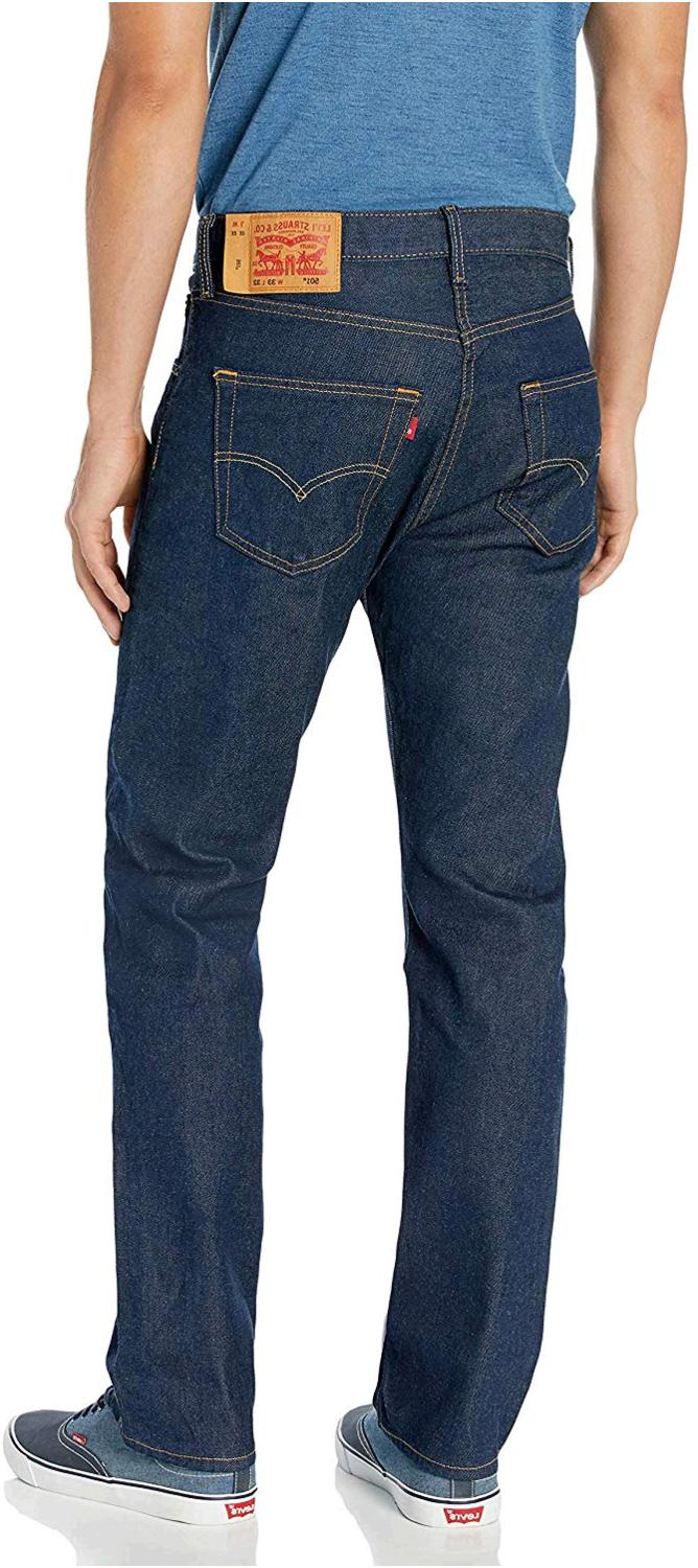 Levi's Men's 501 Original Fit Jean, the Rose/Stretch,, Blue, Size 33W x ...