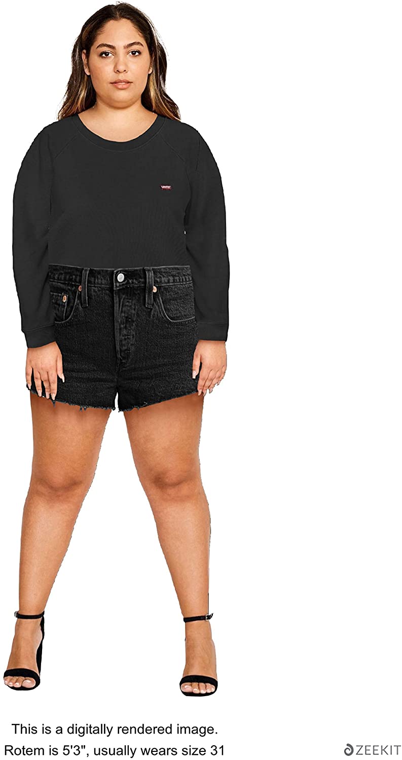 501 high rise short levis