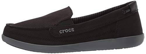 crocs women's canvas loafers