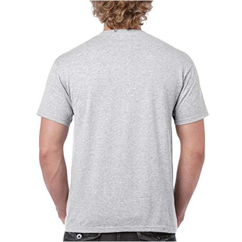 Gildan Men's Heavy Cotton Adult T-Shirt, 2-Pack, ash Grey,, Ash Grey ...