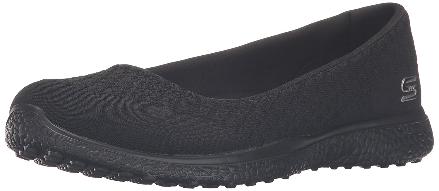 ladies black canvas slip on shoes