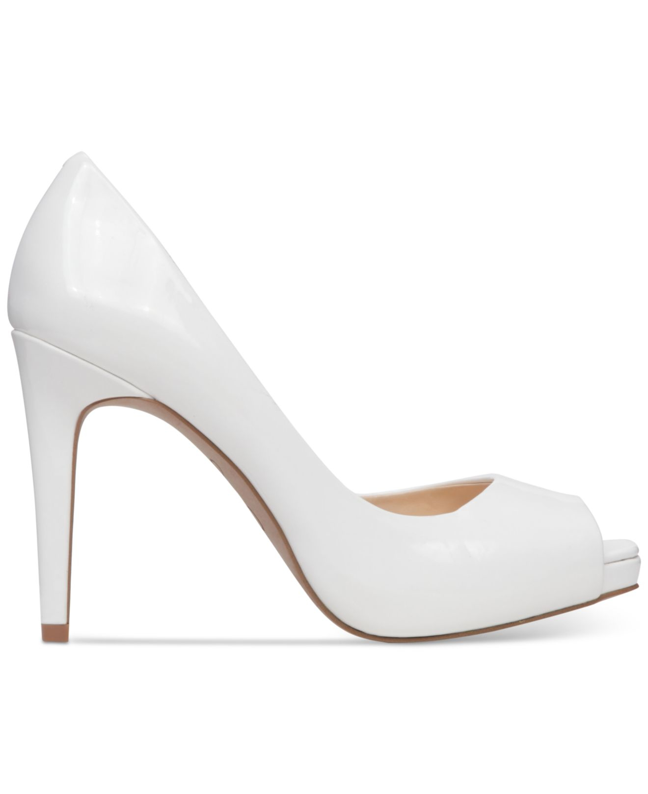 Jessica Simpson Womens JASELLE Peep Toe Dorsay Pumps Powder Size 8.0 Jessica Simpson Womens JASELLE Peep Toe Dorsay Pumps Powder Size 8.0