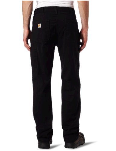 Carhartt Men's Washed Twill Dungaree Relaxed Fit,Black,33, Black, Size ...