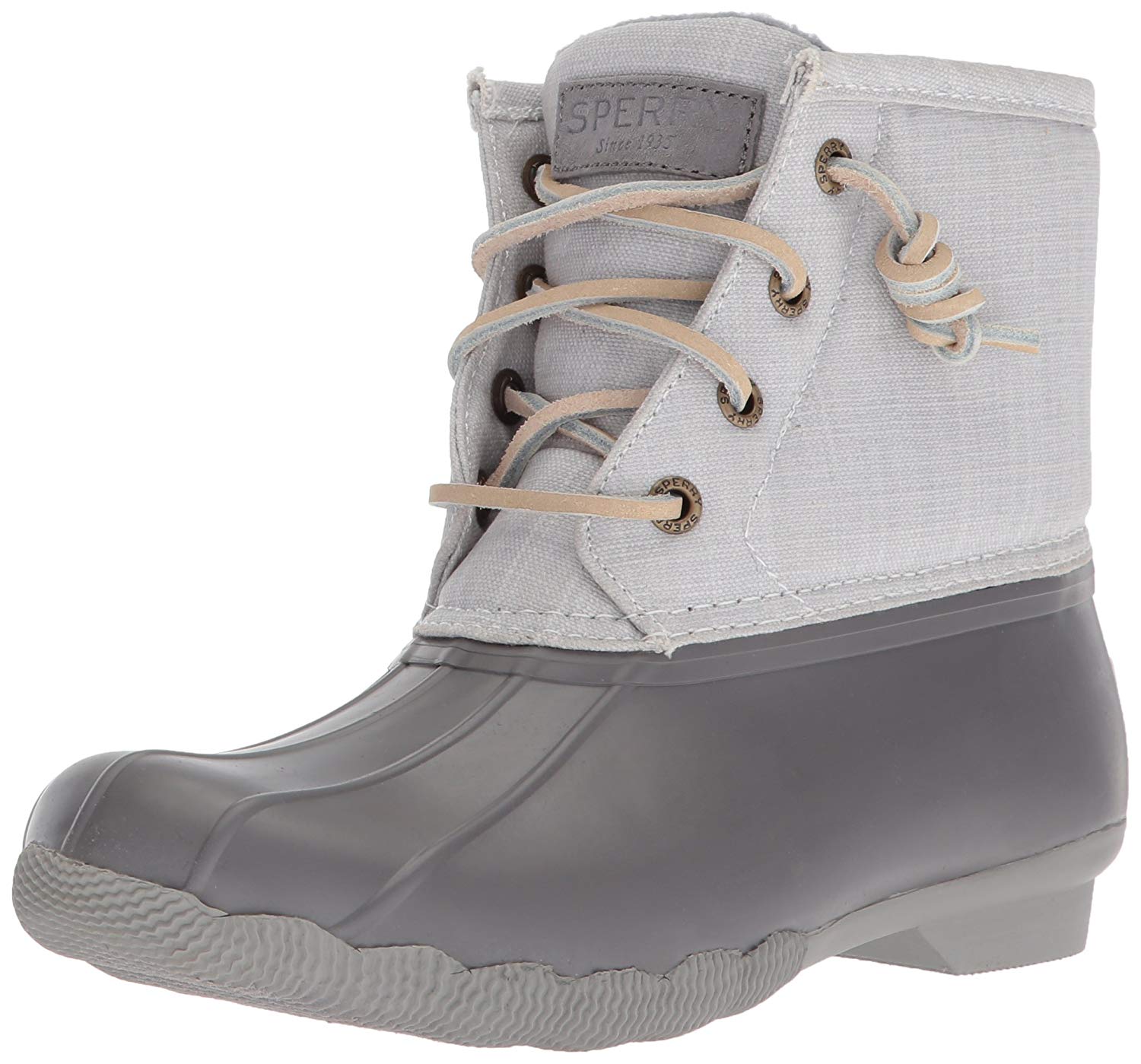 sperry duck boots womens grey