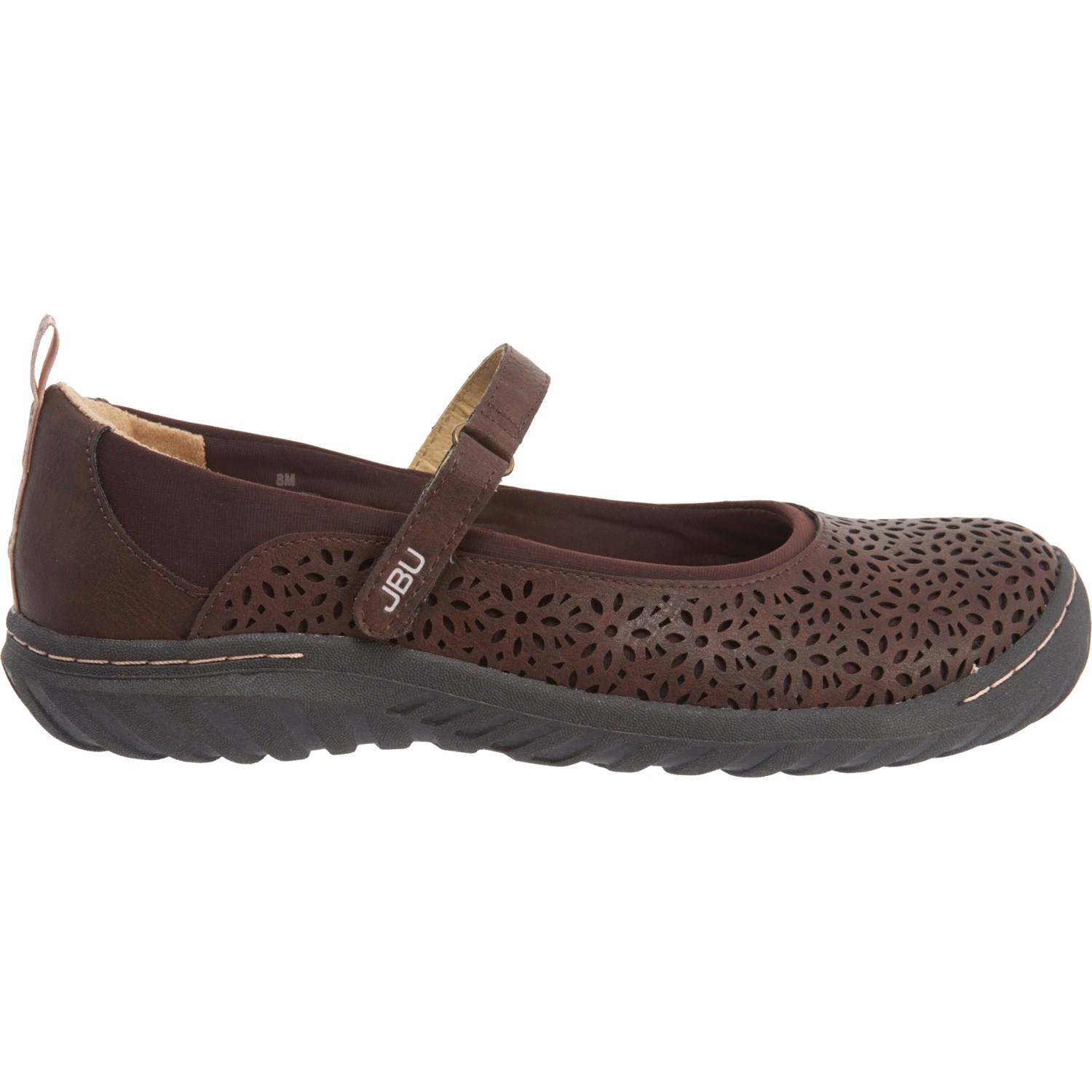 JBU Womens Granada Low Top Ballet & Dance Shoes, Brown Solid, Size 8.0