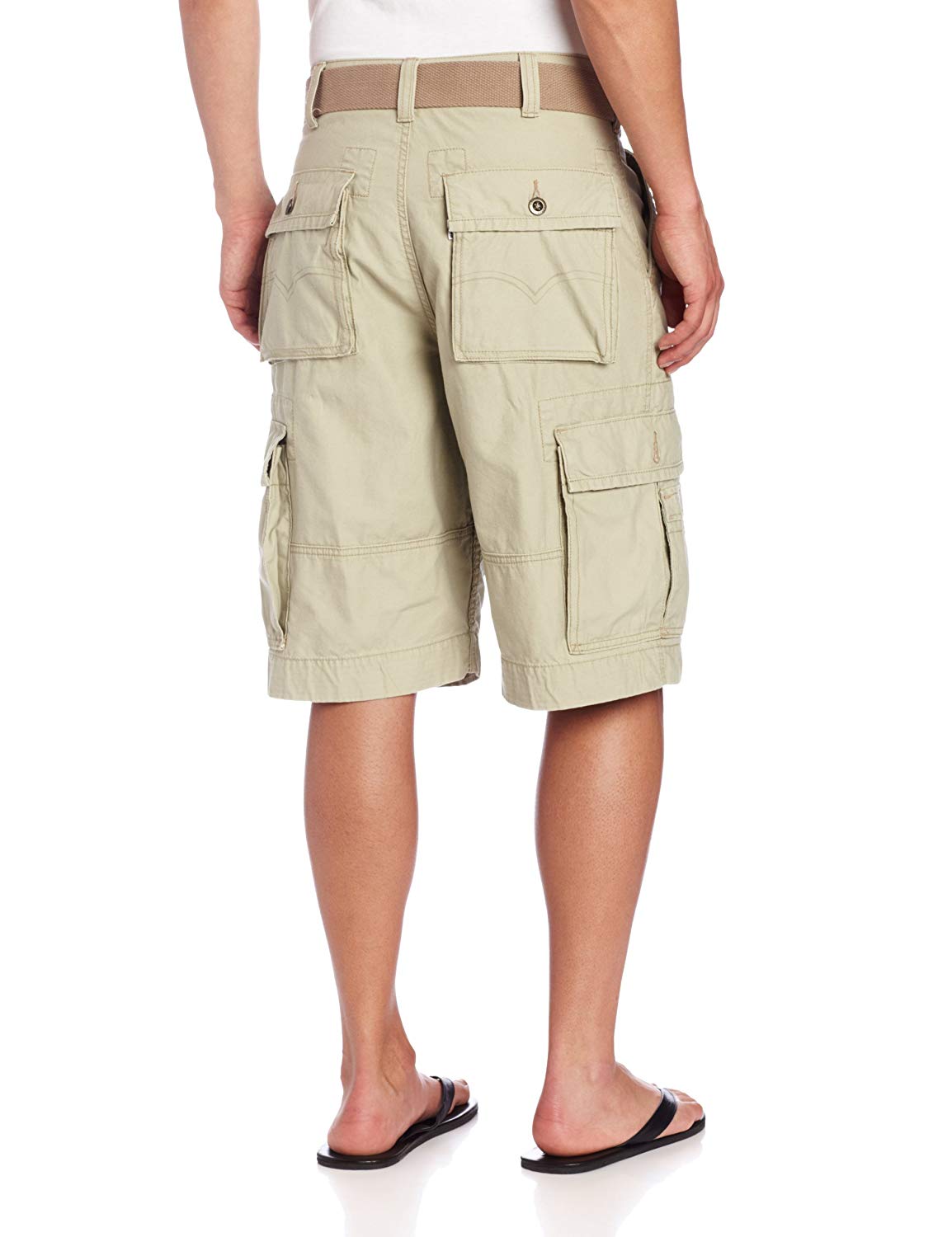 Levi's Men's Squad Cargo Short, Eucalyptus, 32, Eucalyptus, Size 40
