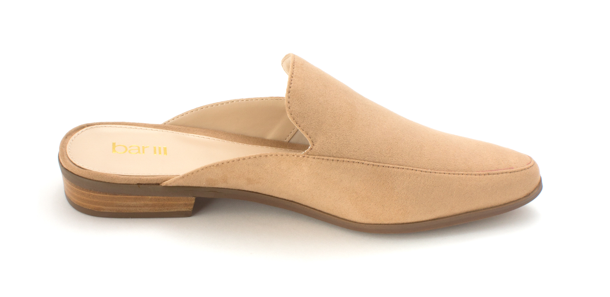 tan pointed mules