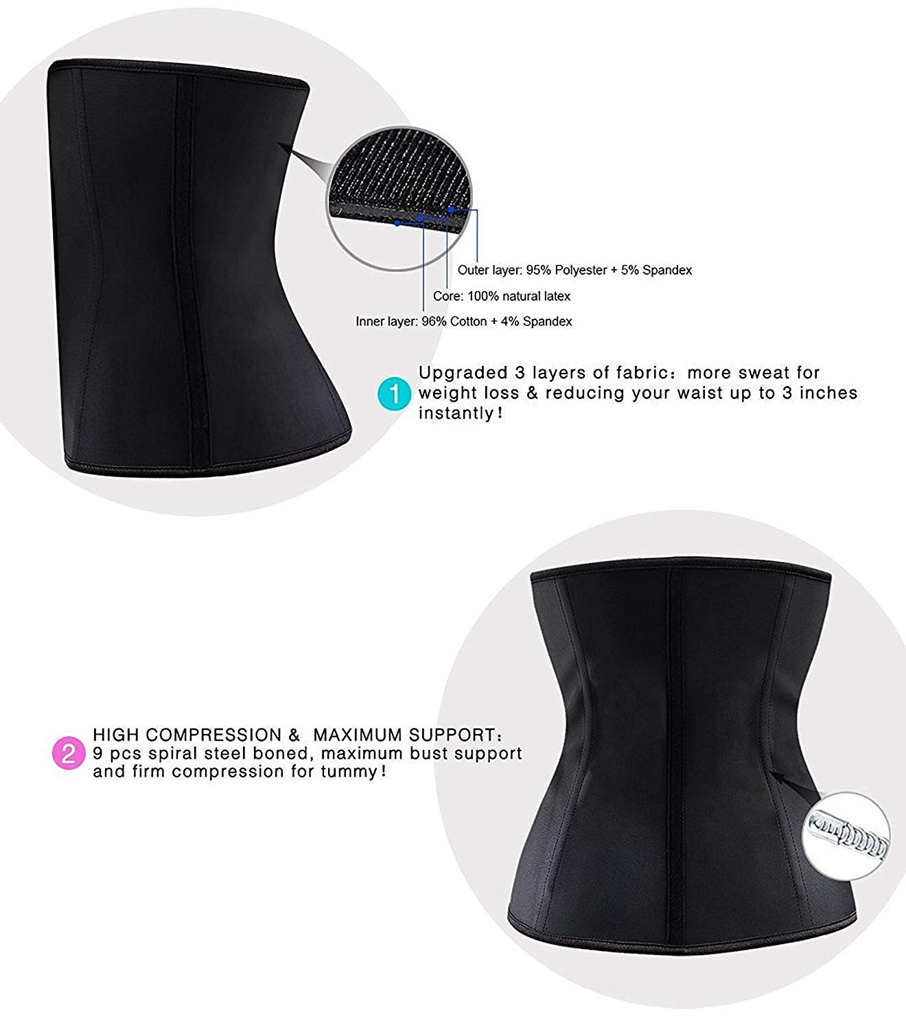 yianna latex waist trainer reviews