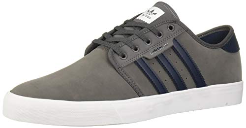 adidas men's seeley skate shoe grey