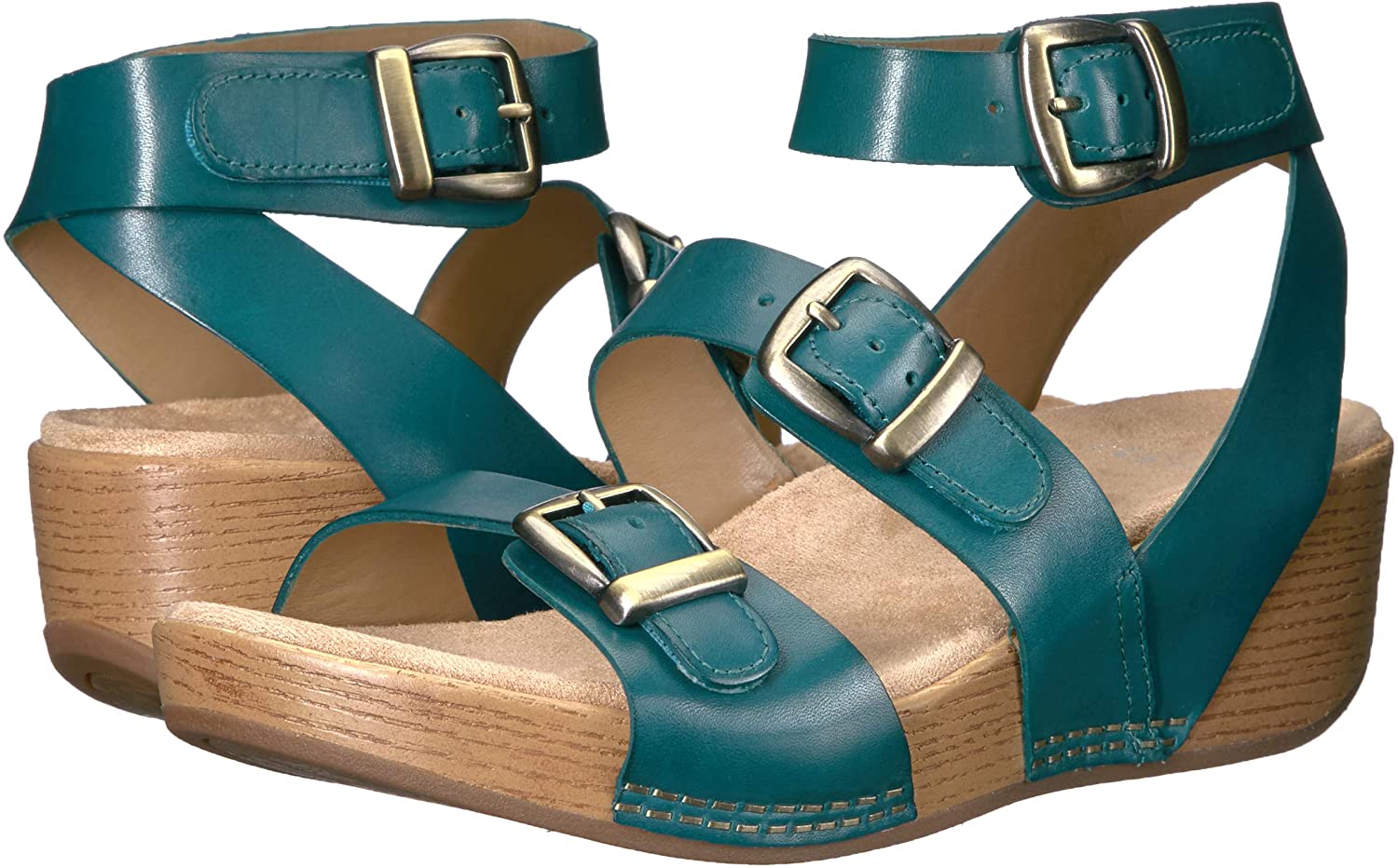 dansko lou turquoise
