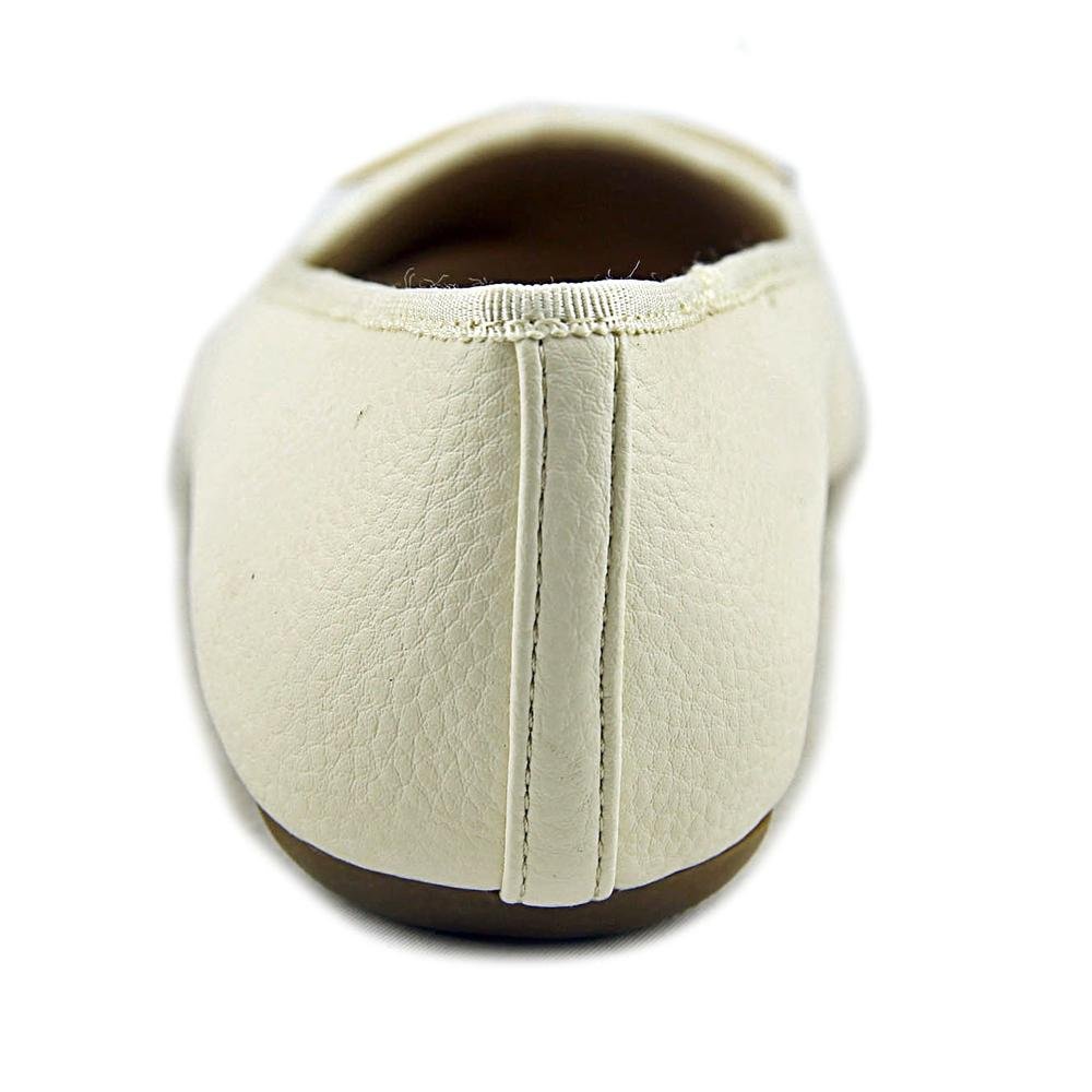 Alfani Womens Aleaa Leather Round Toe Ballet Flats