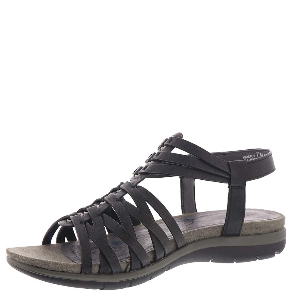 Bare Traps Womens Kirstey Open Toe Beach Ankle Strap Sandals, Black ...