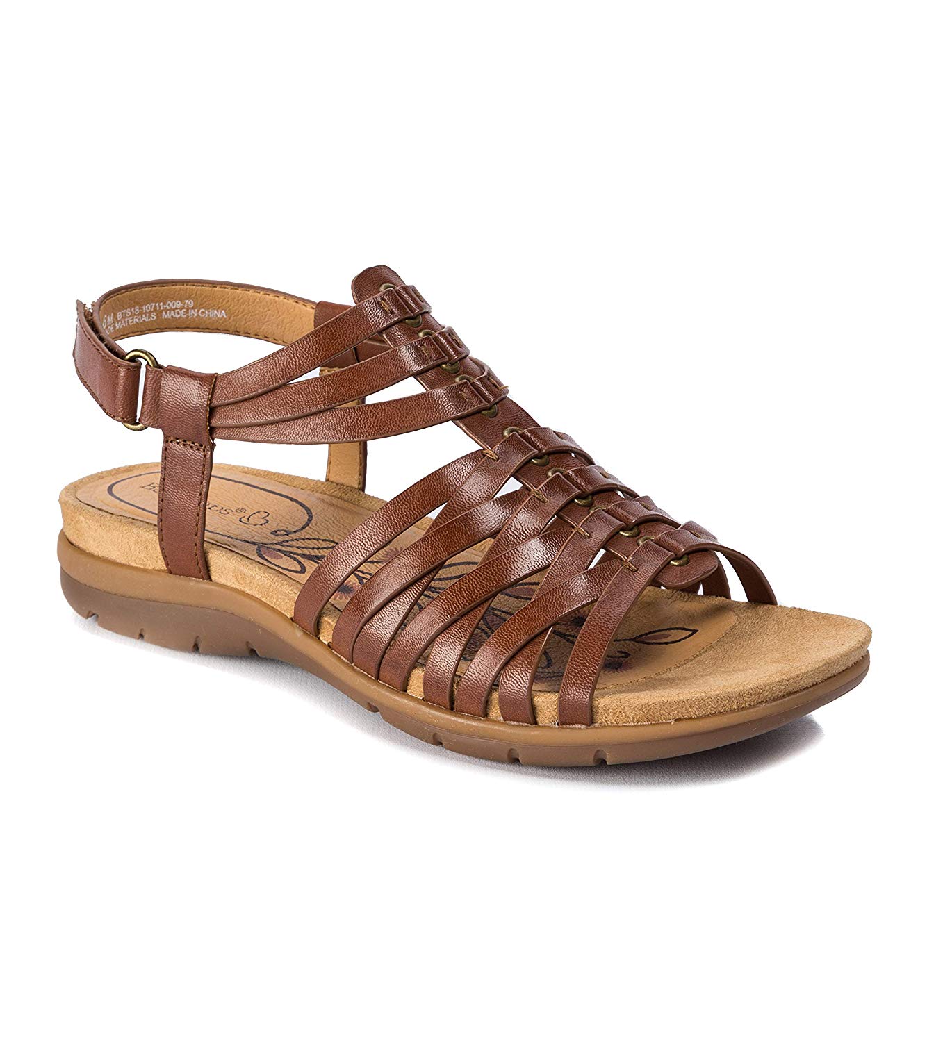 Bare Traps Womens Kirstey Open Toe Beach Ankle Strap Sandals, Brown ...