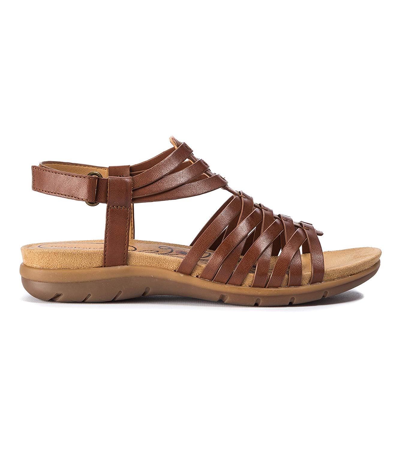Bare Traps Womens Kirstey Open Toe Beach Ankle Strap Sandals, Brown ...