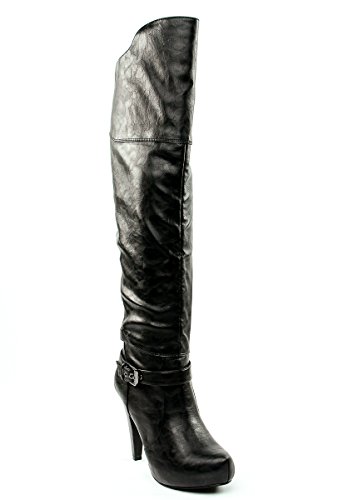Guess Trinna Stivali Da Donna Nero 9 US/7 UK YF1S Guess Trinna Stivali Da Donna Nero 9 US/7 UK YF1S