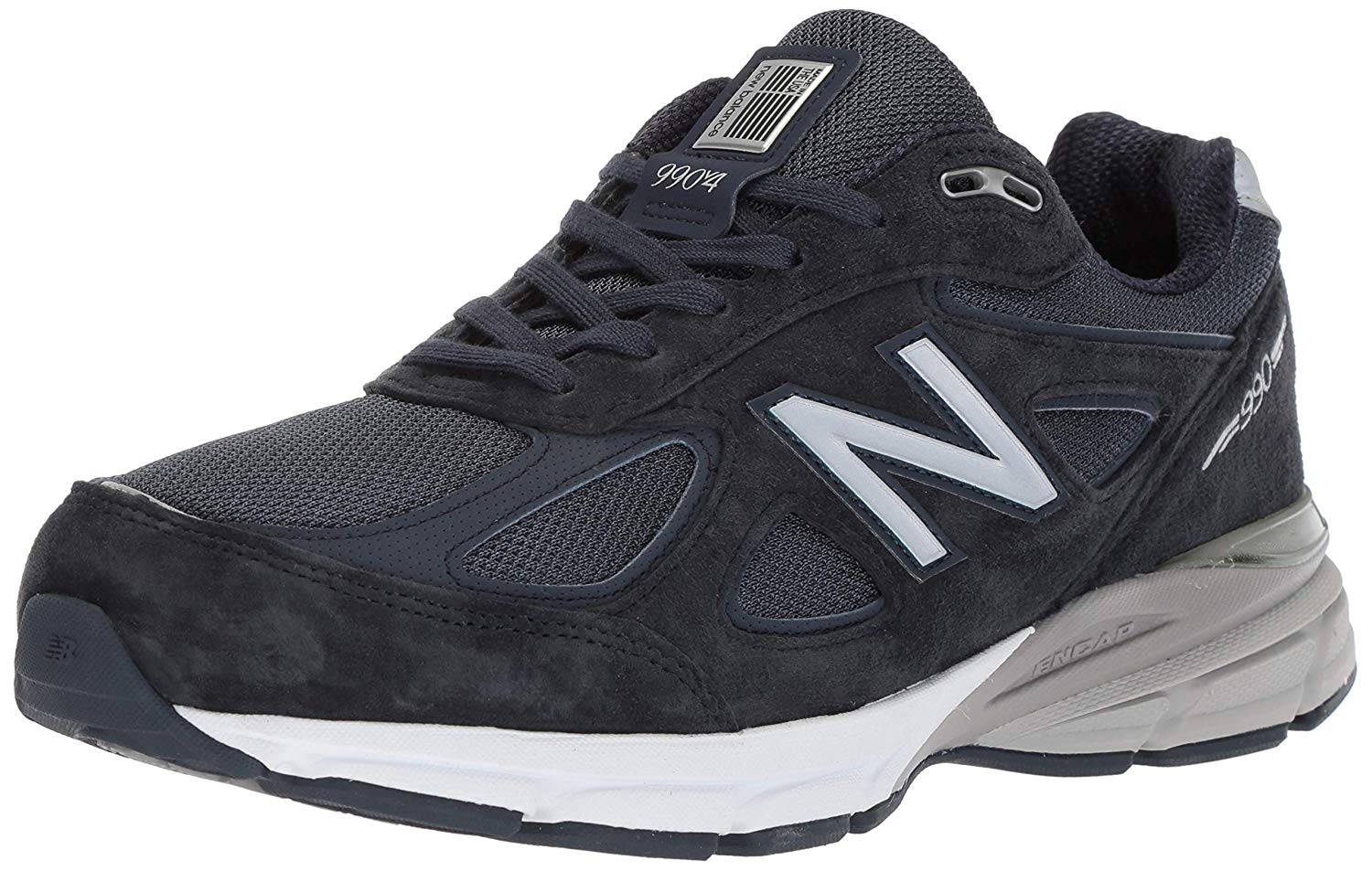 New Balance Mens M990bb4 Low Top Lace Up Walking Shoes, Navy, Size 8.0