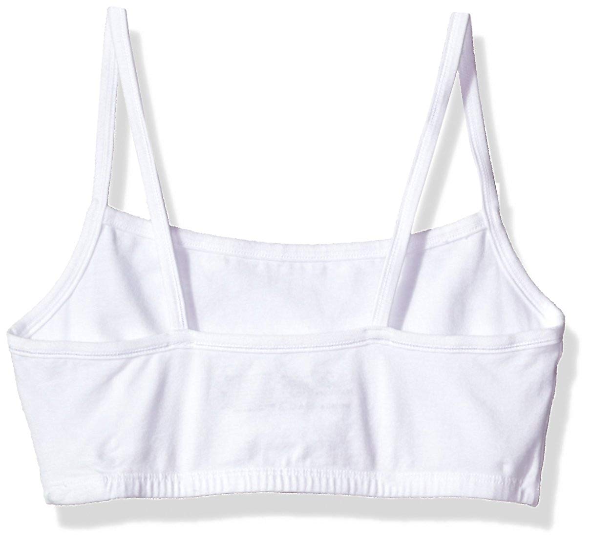 Fruit of the Loom Women's Cotton Pullover Sport Bra (Pack of 3), White