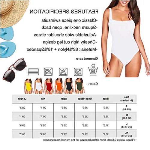 Cocoleggings Women S Square Neck Backless One Piece Thong B White Size Medium Ebay