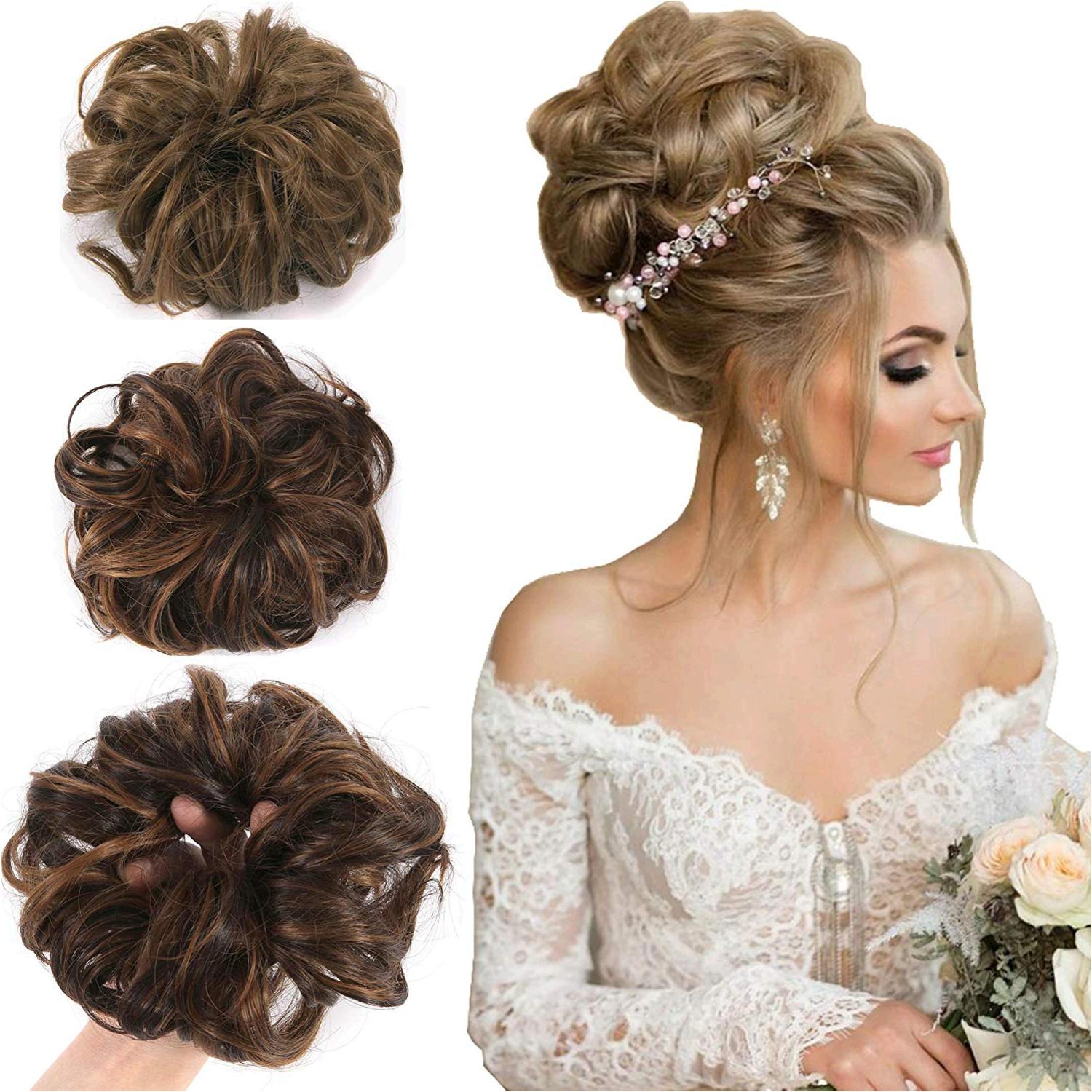 Ash Blonde Hair Bun