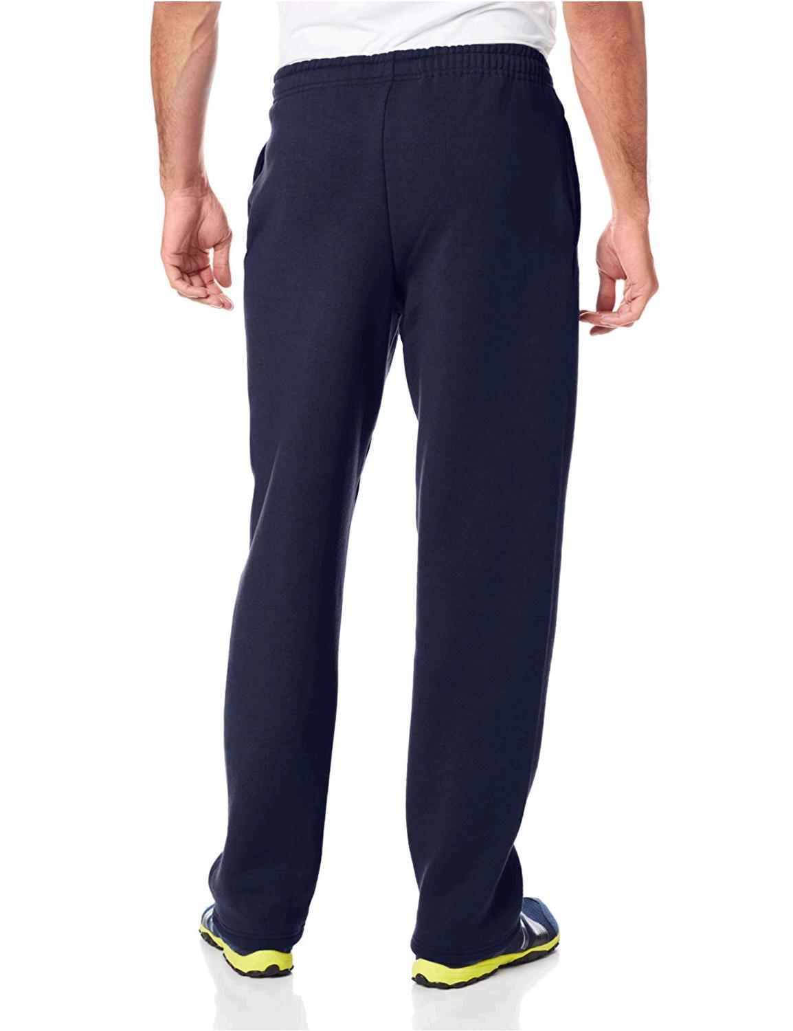 Russell Athletic Men's Dri-Power Open Bottom Sweatpants with, Navy ...