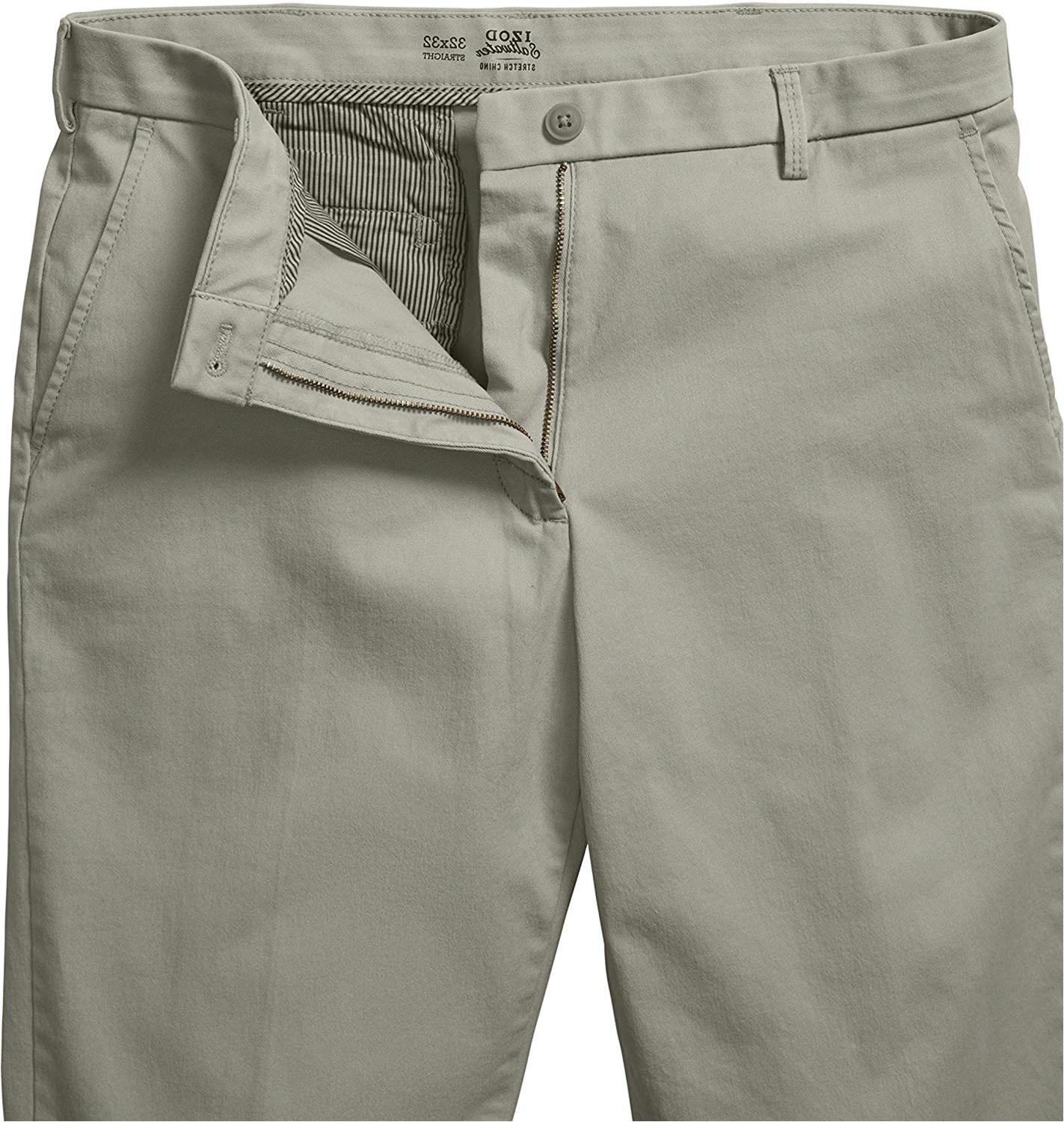 izod saltwater classic fit pants