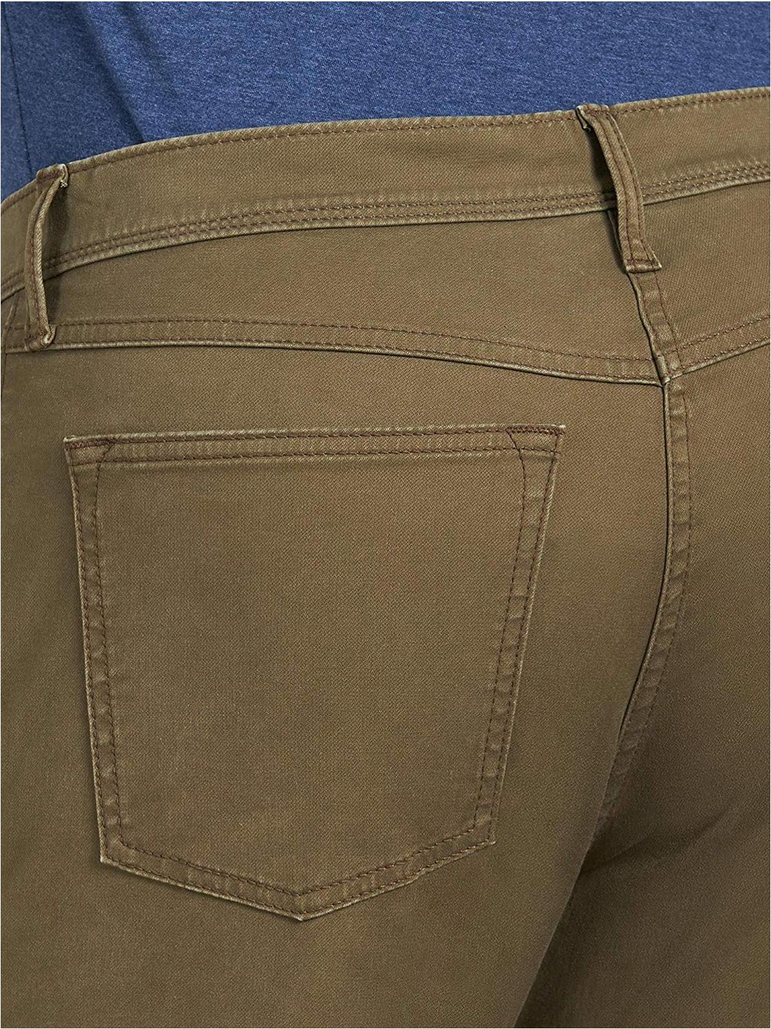 wrangler men's straight fit twill pant