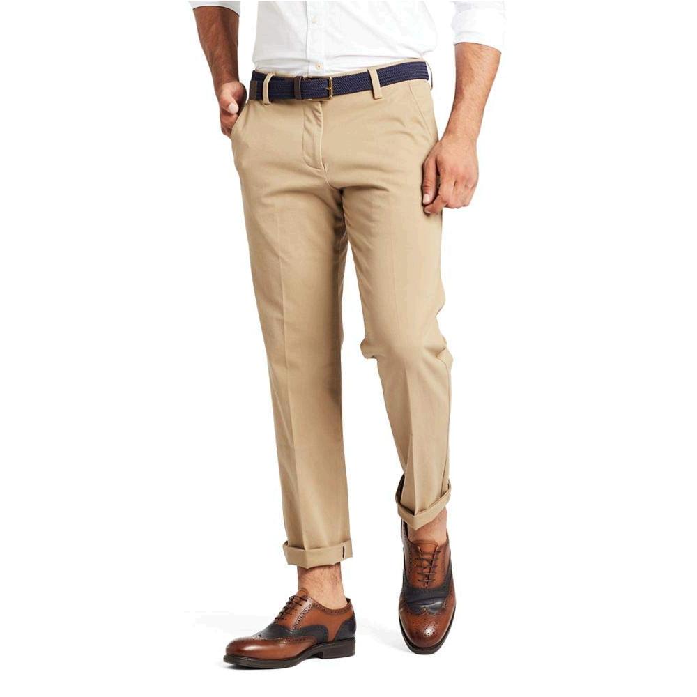 Dockers Men's Slim Tapered Fit Workday Khaki Smart 360 Flex, Tan, Size ...