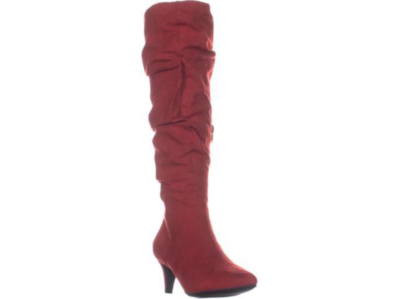 Bar III Womens Edina Fabric Pointed Toe Knee High Fashion Boots 