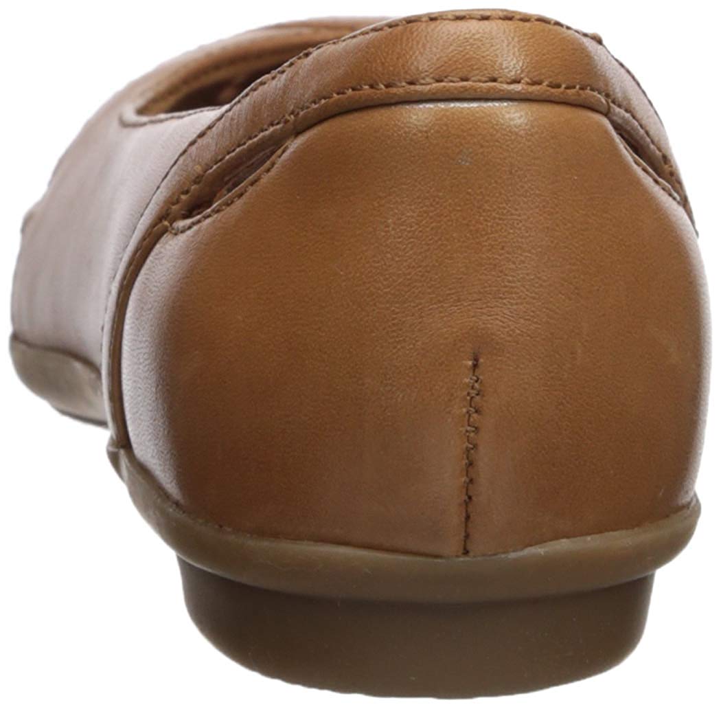 clarks gracelin maze leather flat