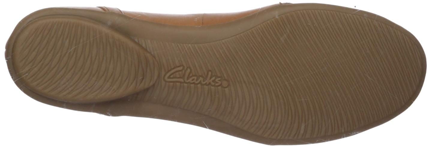 clarks gracelin maze leather flat