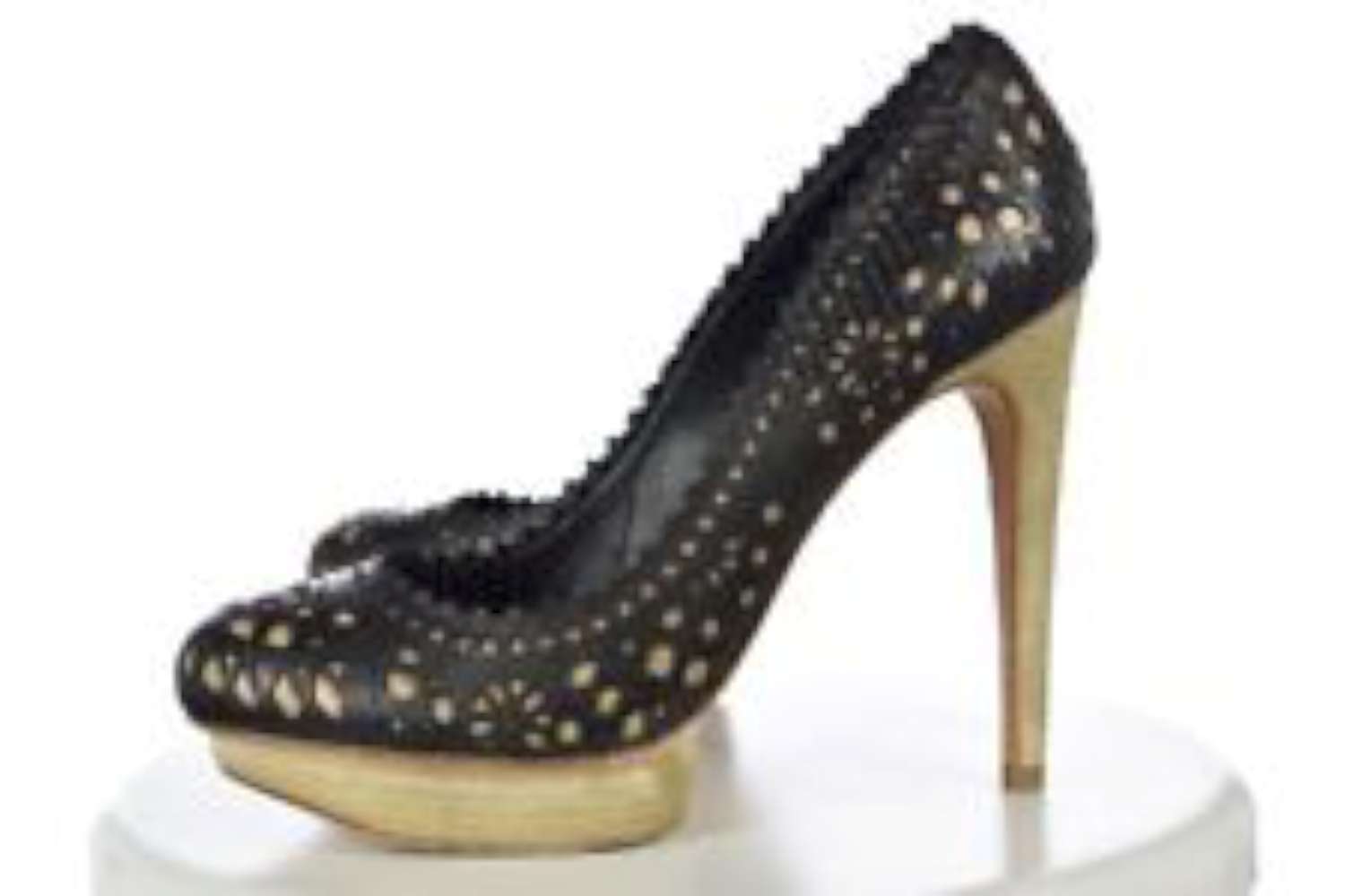 BCBGeneration Womens foster3 Closed Toe Classic Pumps Black tejus Size 9.5 BCBGeneration Womens foster3 Closed Toe Classic Pumps Black tejus Size 9.5