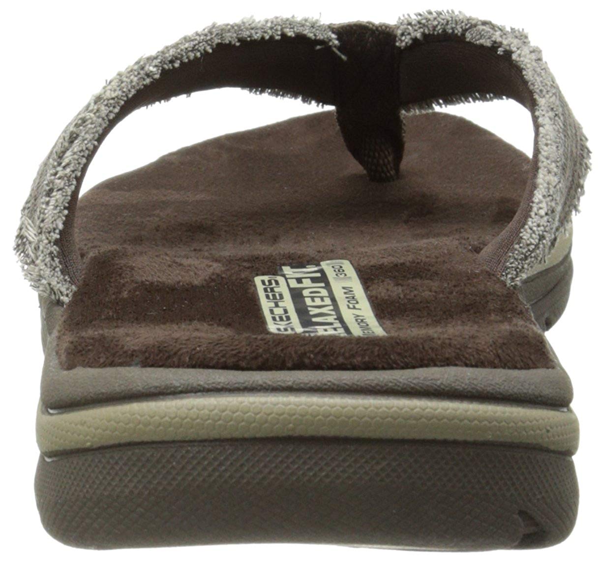 Skechers USA Men's Bosnia Flip-Flop, Chocolate, Size 11.0 ezwm | eBay