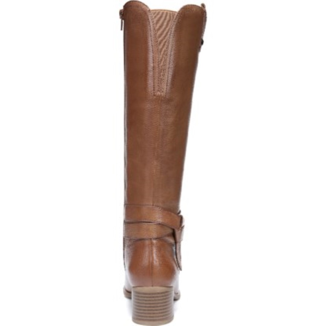 Naturalizer Womens Kim Leather Almond Toe Knee High Riding, Brown, Size ...