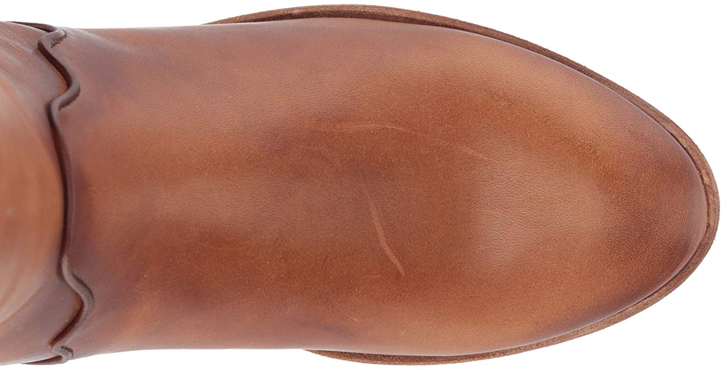 frye carson piping tall caramel