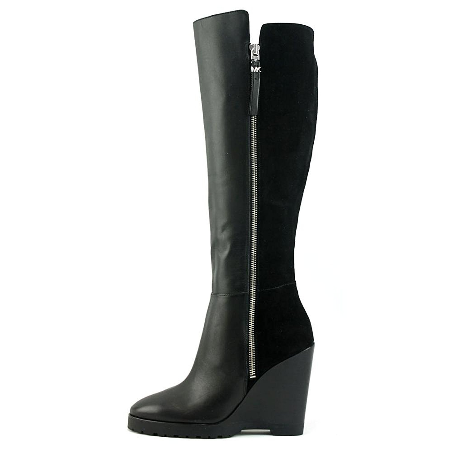 michael kors knee high boots black