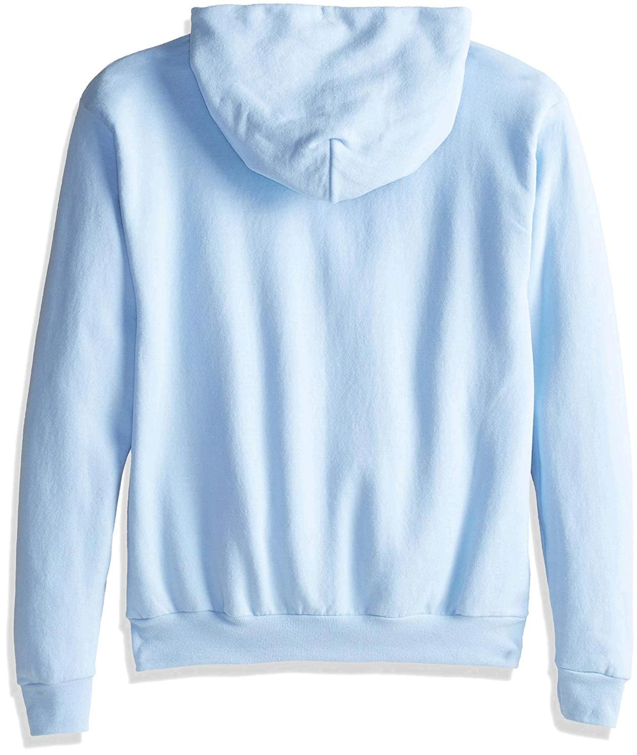 hanes light blue hoodie