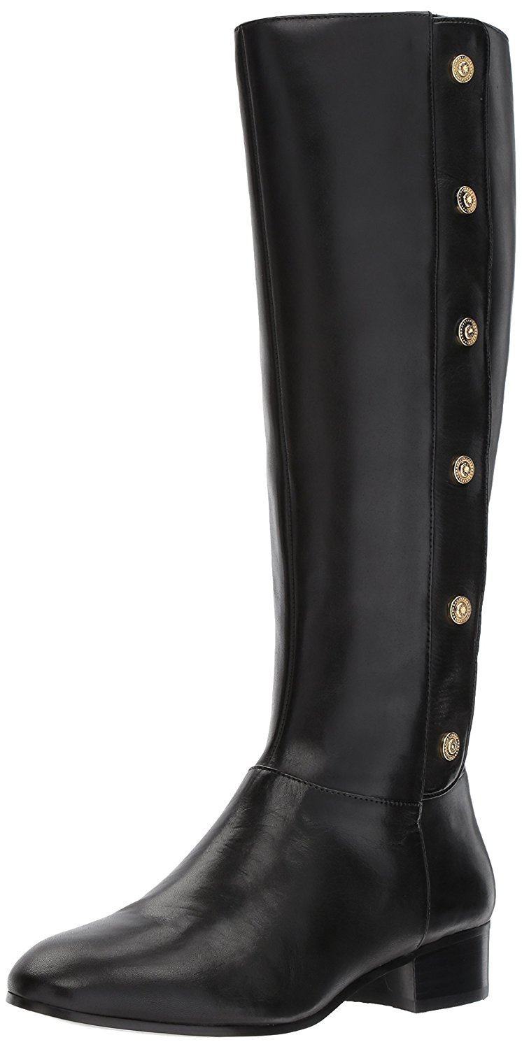 Nine West Para Mujer 25028848 Cuero Rodilla Alta Moda Puntera rojoonda, Negro, Talla 11.0 Nine West Para Mujer 25028848 Cuero Rodilla Alta Moda Puntera rojoonda, rojoonda, Puntera Negro, Talla 11.0 d29d49